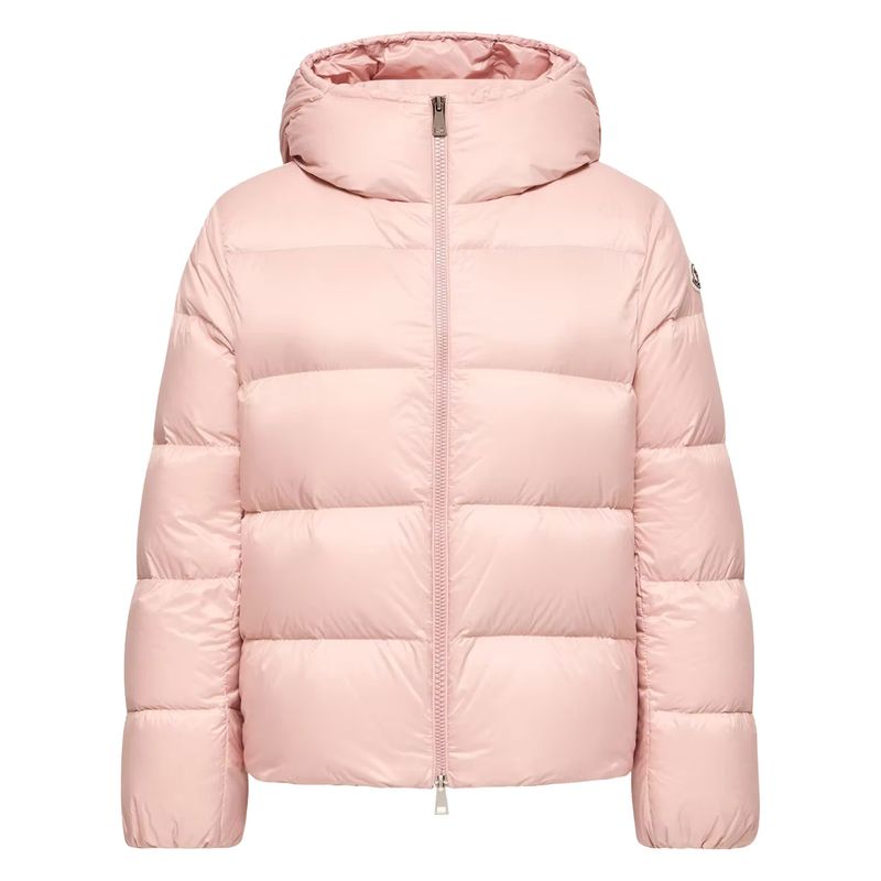Moncler Women Piumino Corto Feligule Con Cappuccio